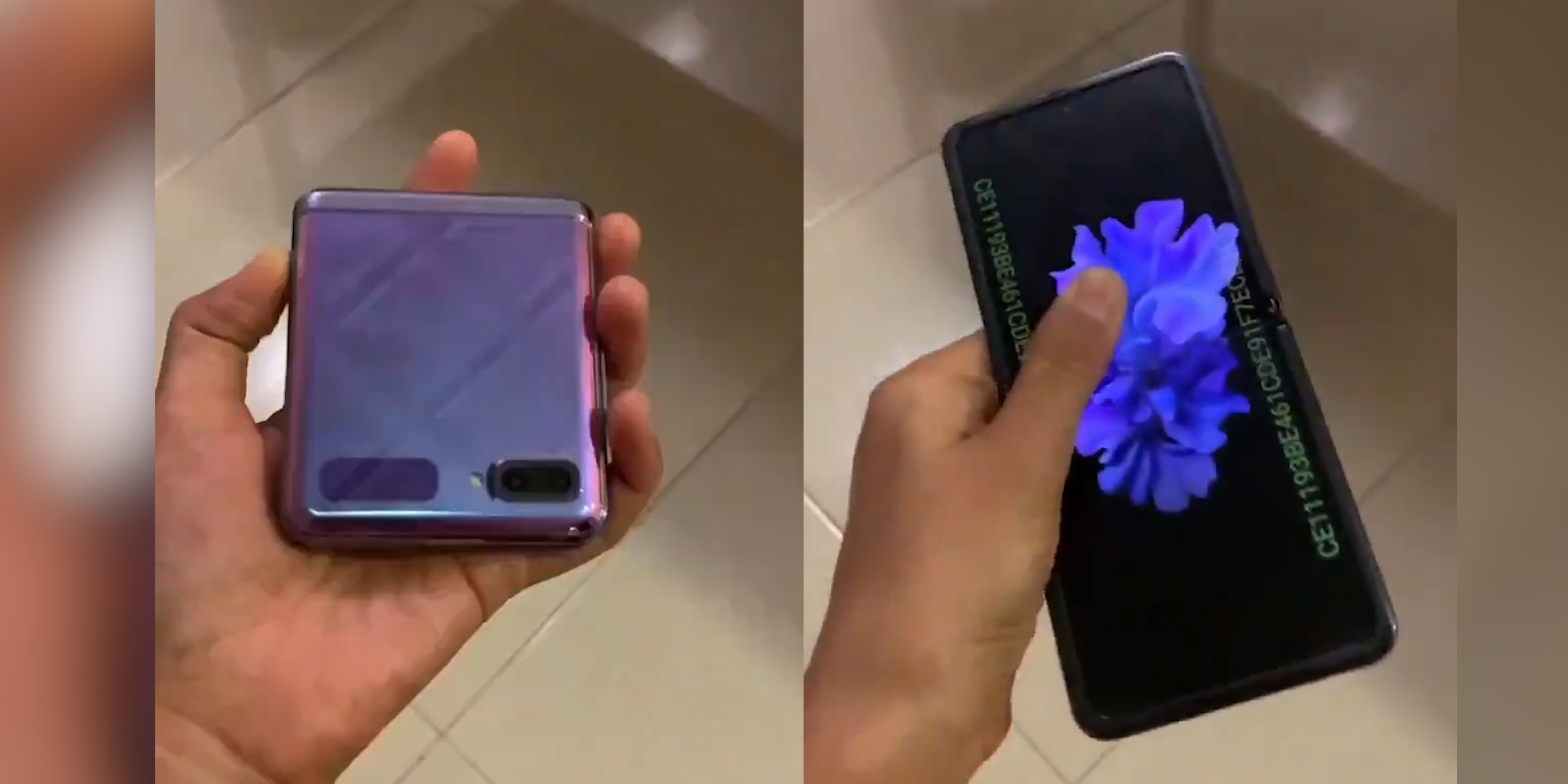 [Update: Another one + images] Upcoming Samsung Galaxy Z Flip leaks in first hands-on video [Video] thumbnail