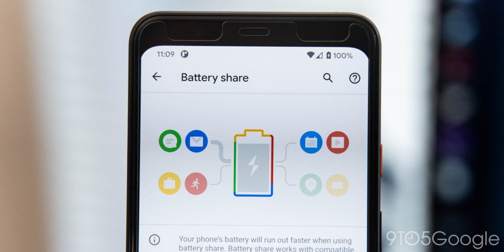 Android 11 Pixel 5 redfin Battery Share