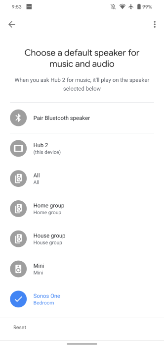 Blinke Kurv Afsnit Set Sonos as default speaker for Nest Hub, Assistant devices - 9to5Google