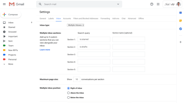 Google Revamping Gmail S Multiple Inboxes Feature 9to5google