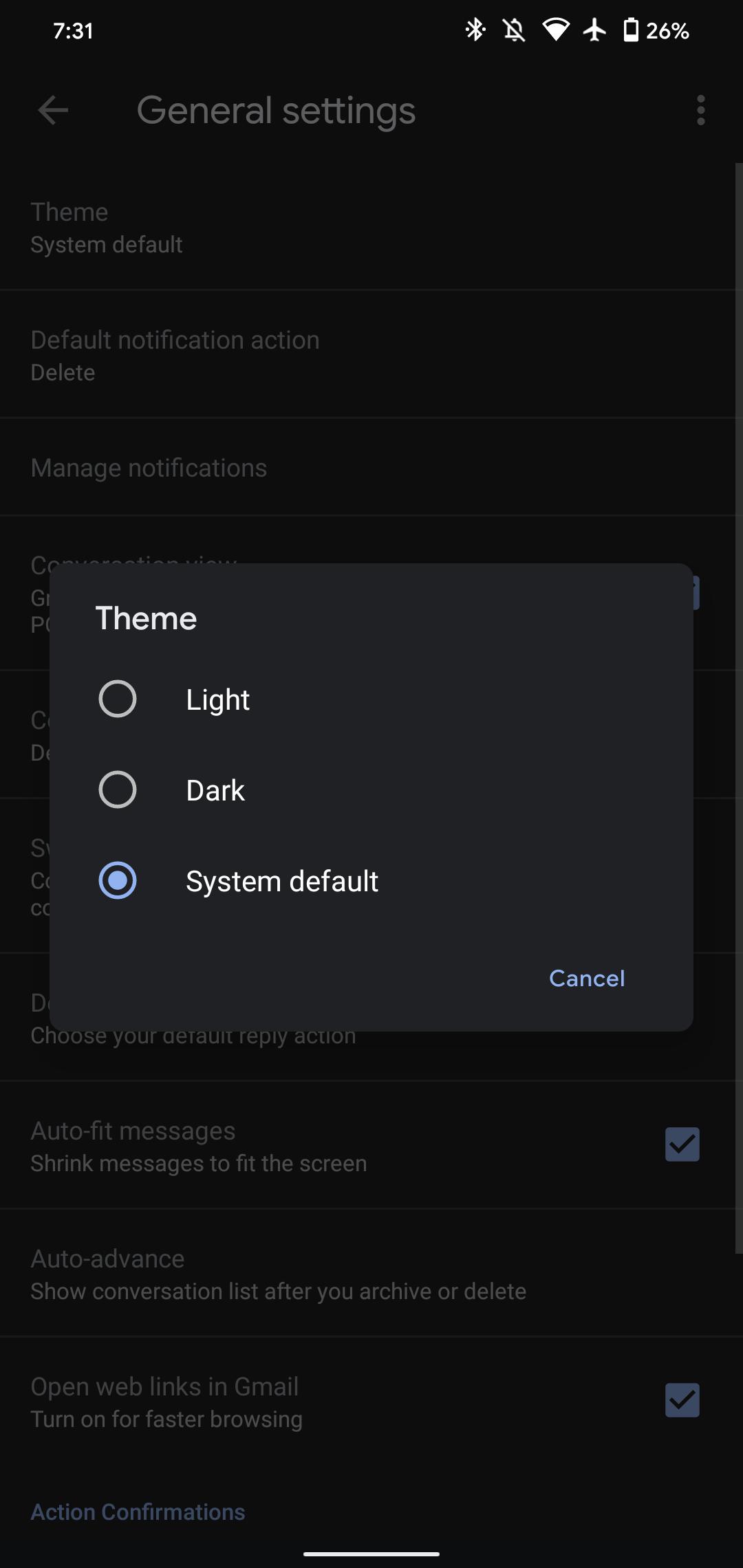 [Update: Fix] Gmail dark theme missing for some on Android - 9to5Google