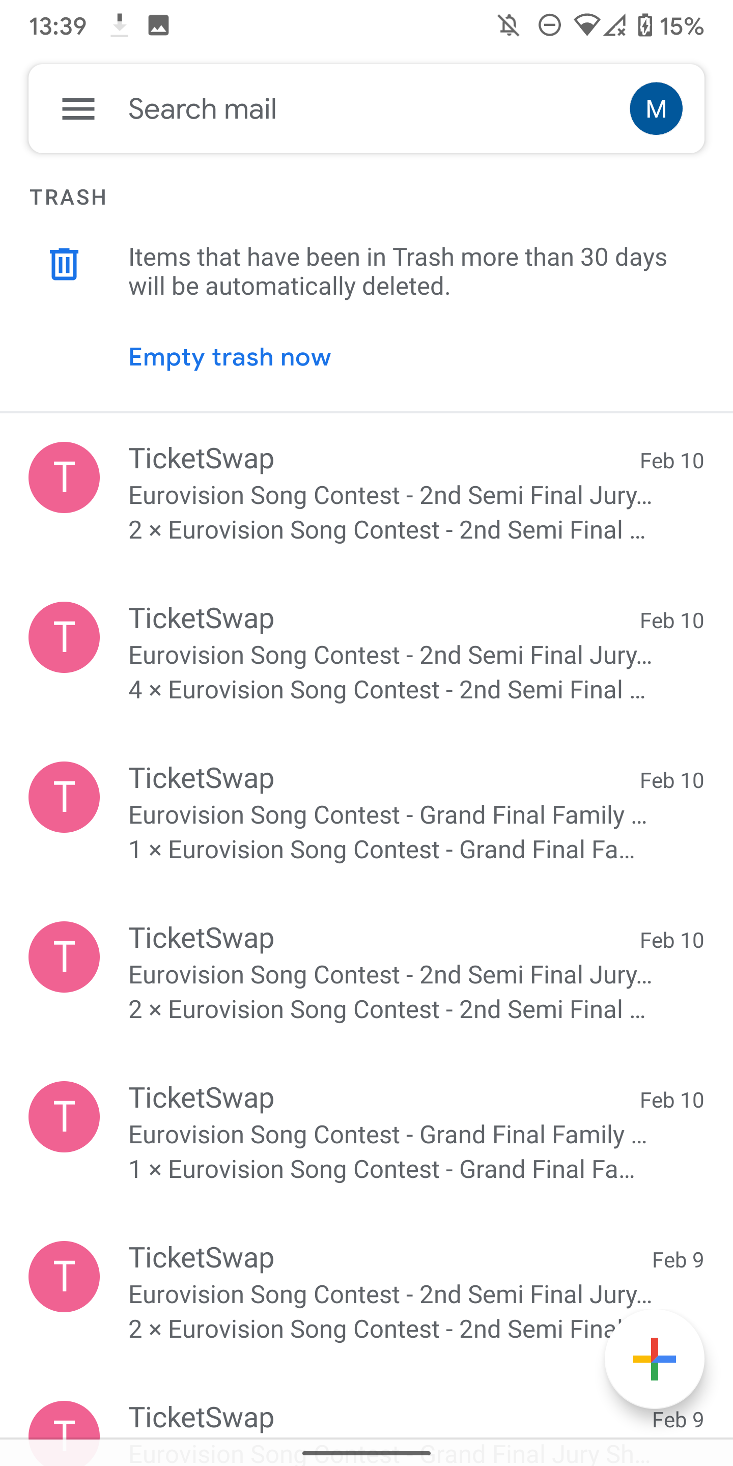 Gmail Bug On Android Hides empty Trash Option 9to5Google