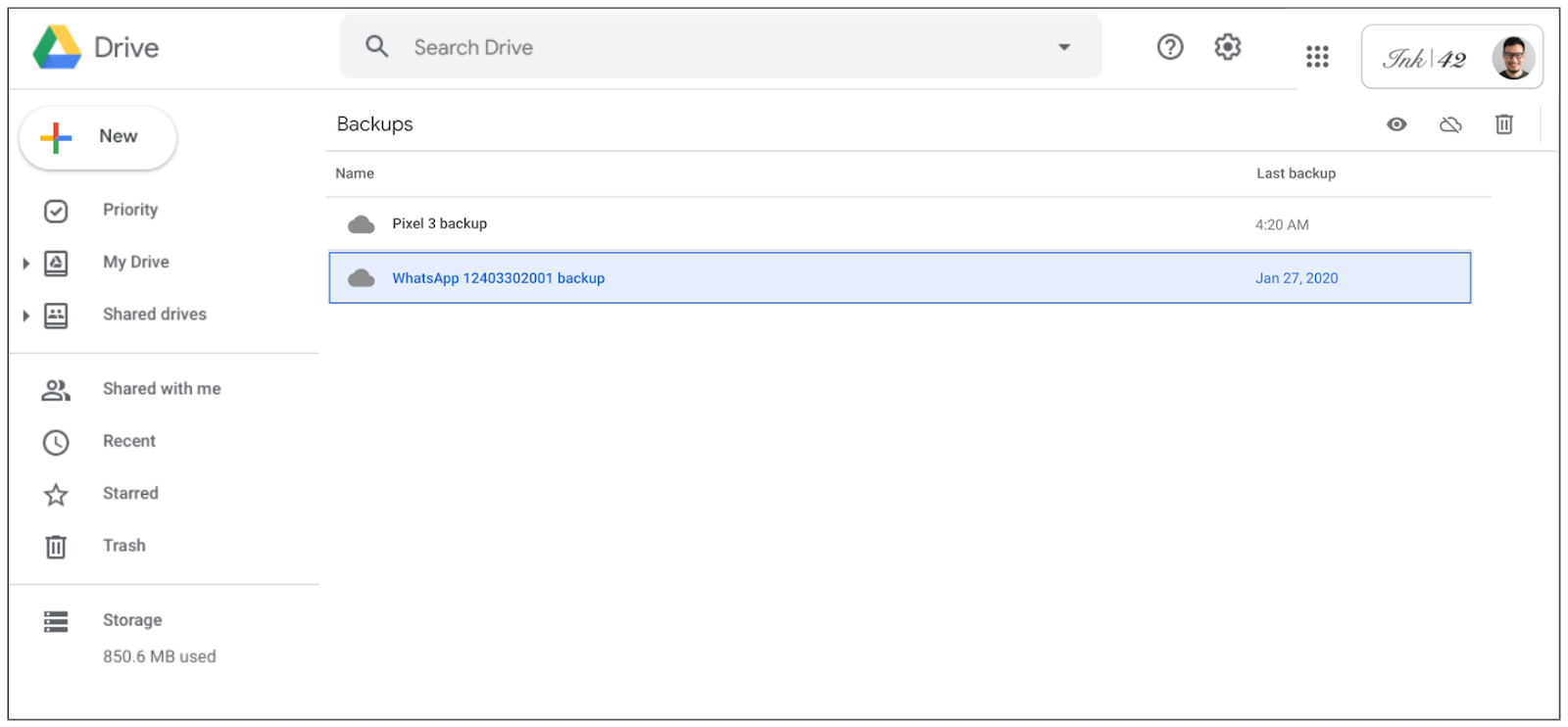 google drive фото