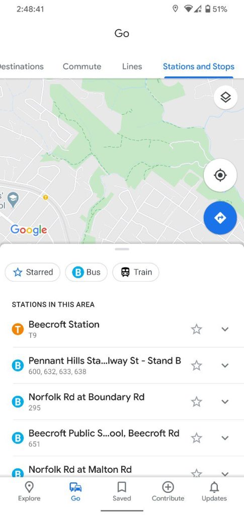 Google Maps rolling out 'Go' tab, subsumes 'Commute' - 9to5Google