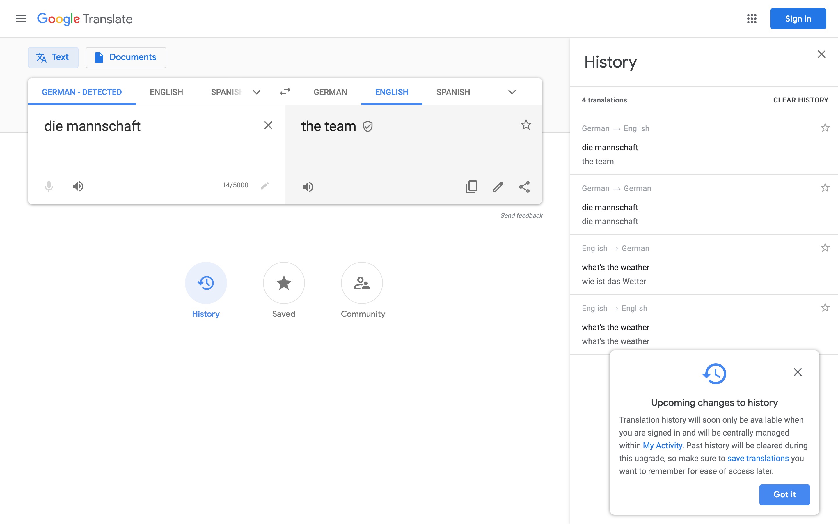 Google Translate. History перевод. Таблоид Google Translate. Переводчик m-Translate.