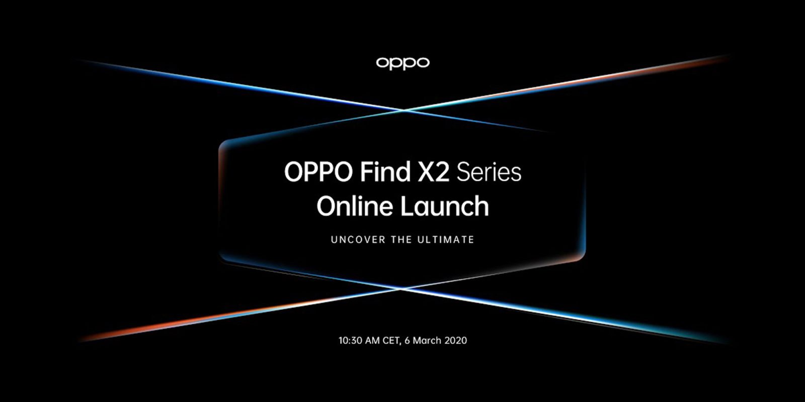 Oppo Find X2 livestream