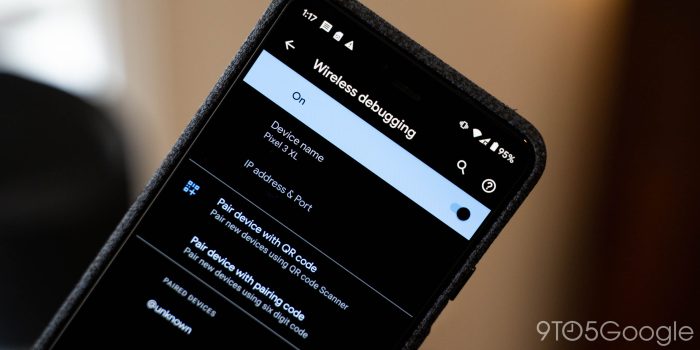 Android 11 Wireless ADB Debugging