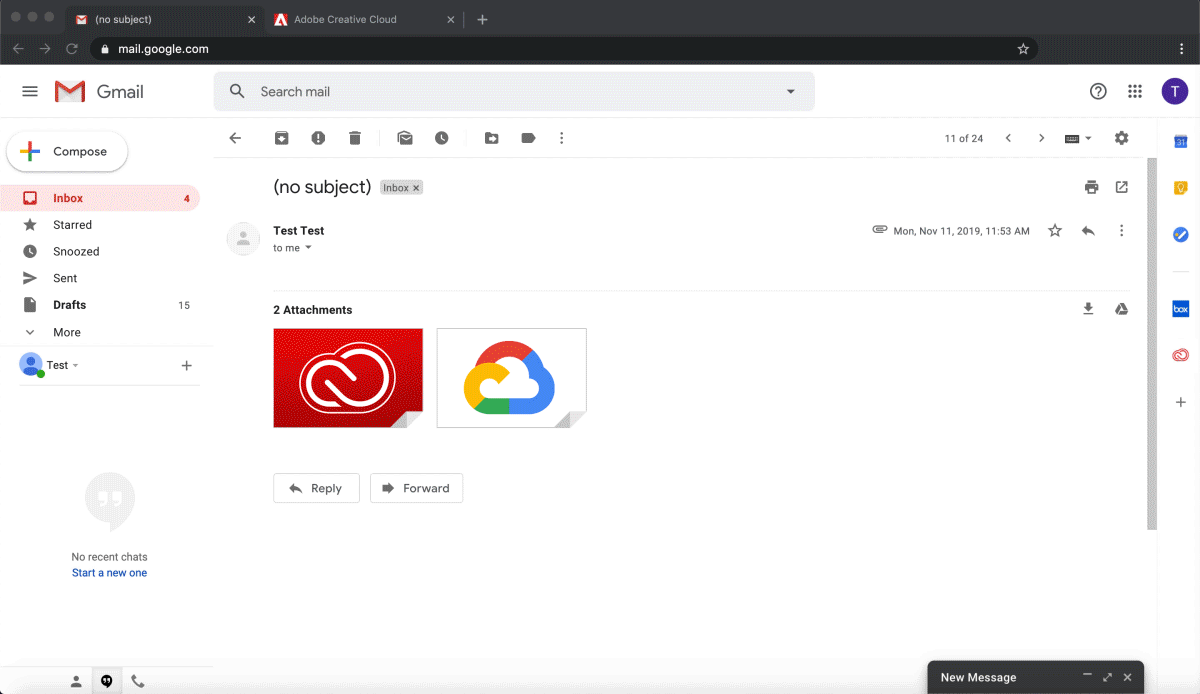 gmail adobe creative cloud 2