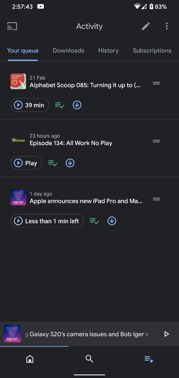 New Google Podcasts redesign rolling out w/ auto download - 9to5Google