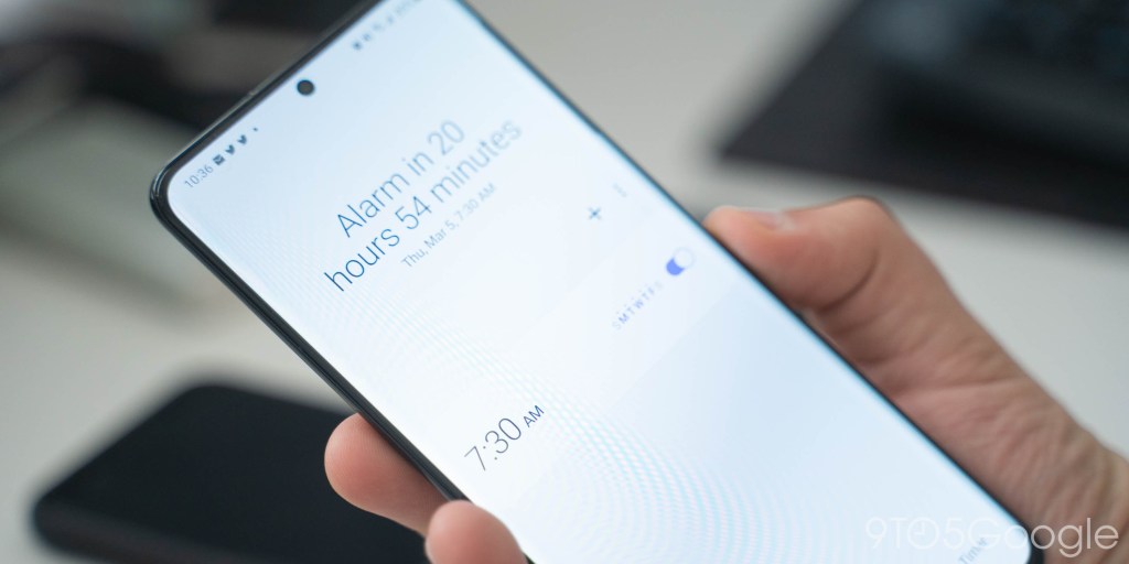 Samsung alarm clock adds Spotify integration on Galaxy S20 9to5Google