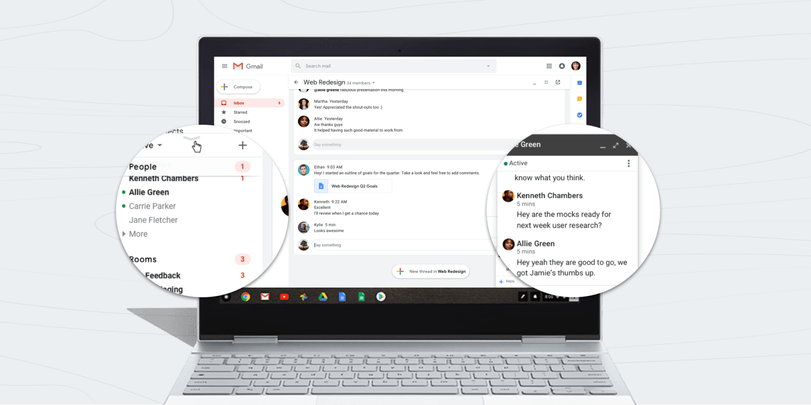 gmail google chat