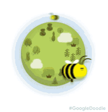Google Doodle Celebrates Earth Day With Relaxing Bee Game 9to5google