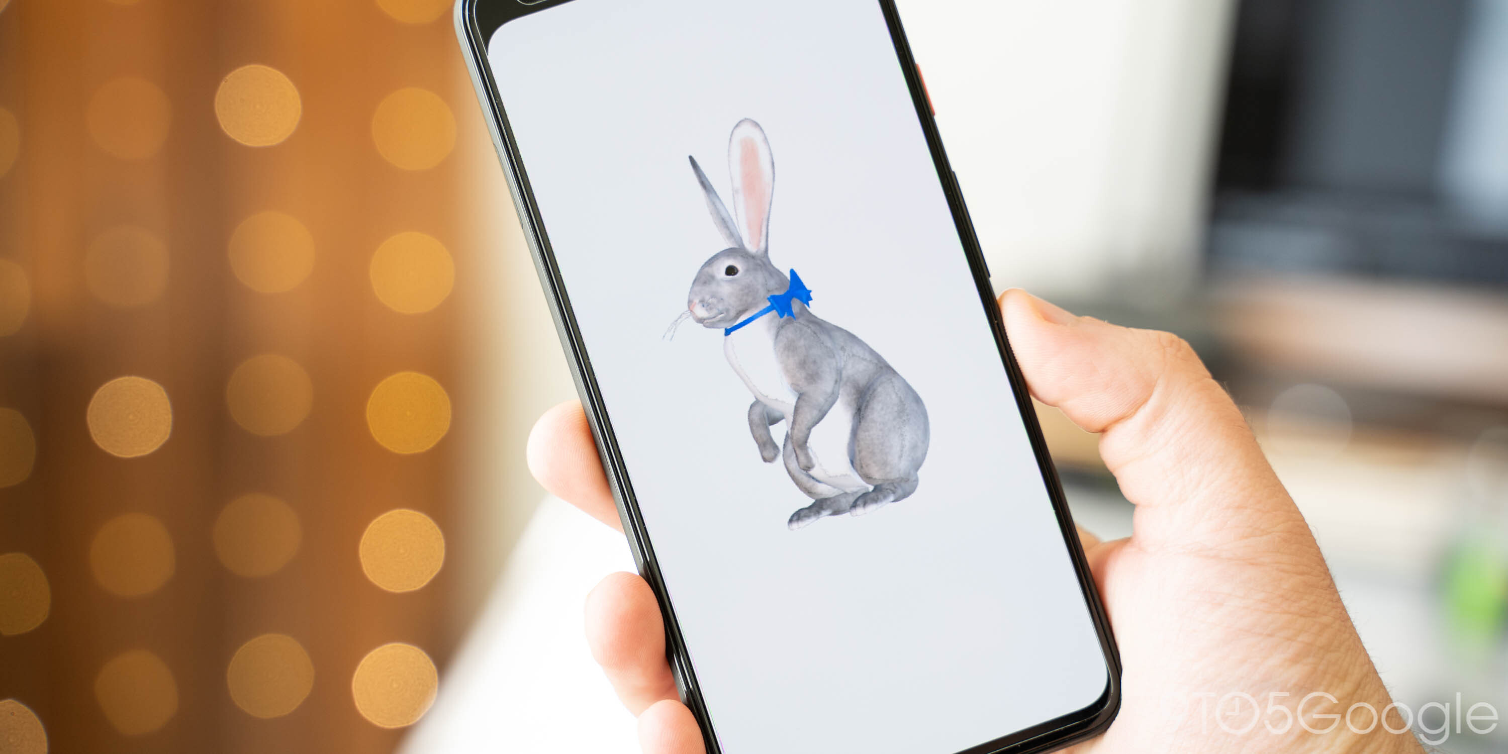 Google's next 3D animal is the Easter Bunny