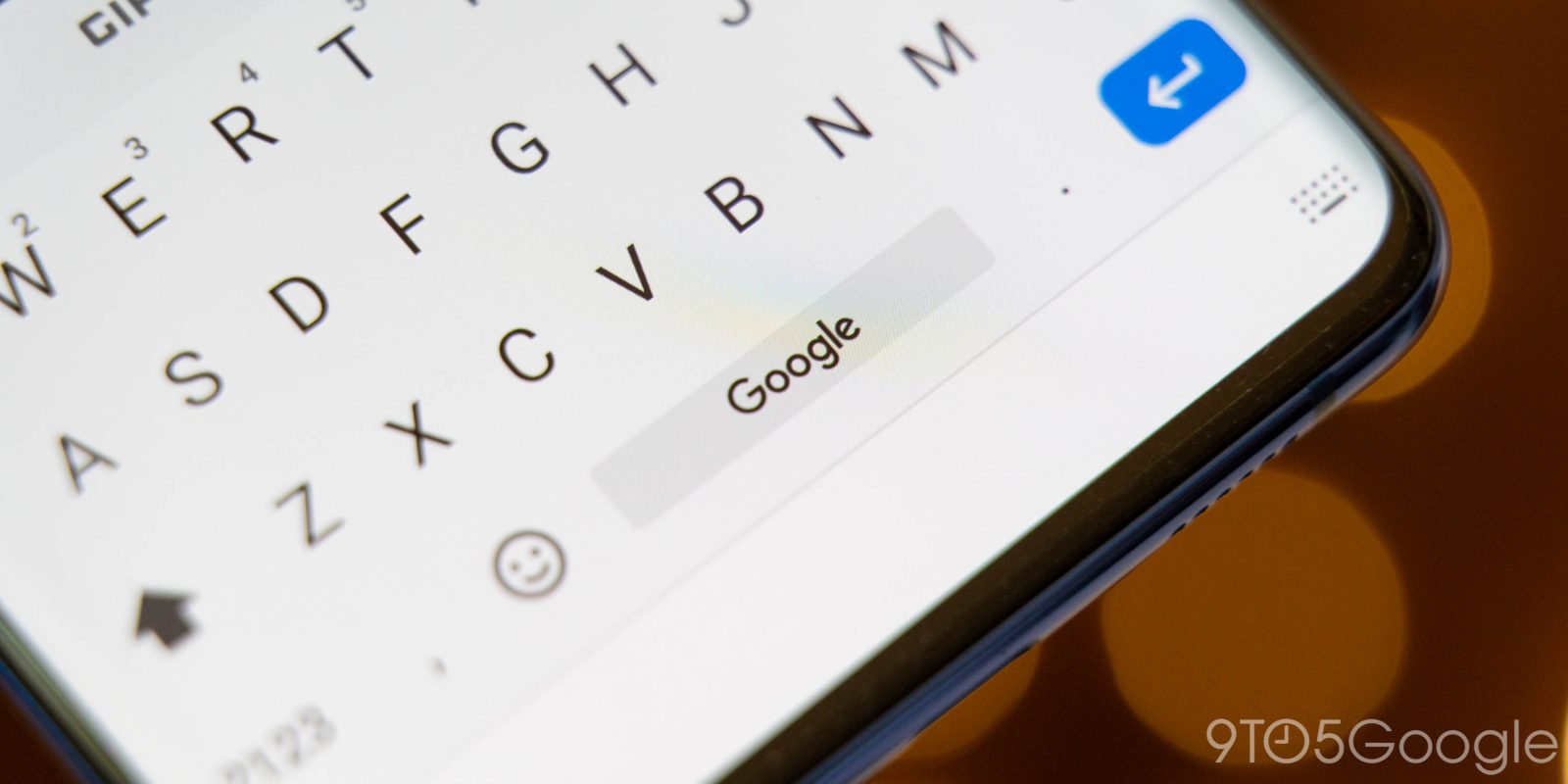 gboard google logo spacebar android