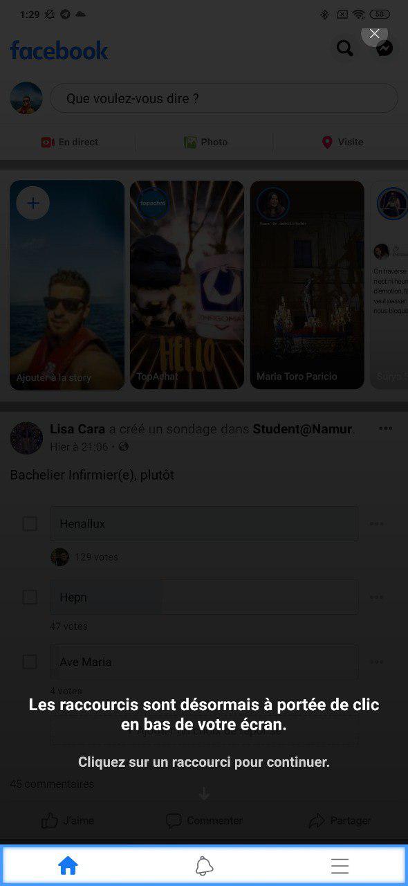 Facebook for Android starts rolling out bottom bar interface Top Tech