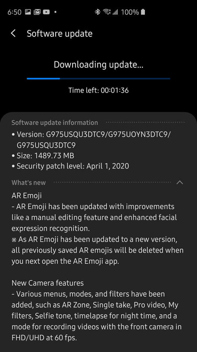 one ui 2.1 for s10 plus