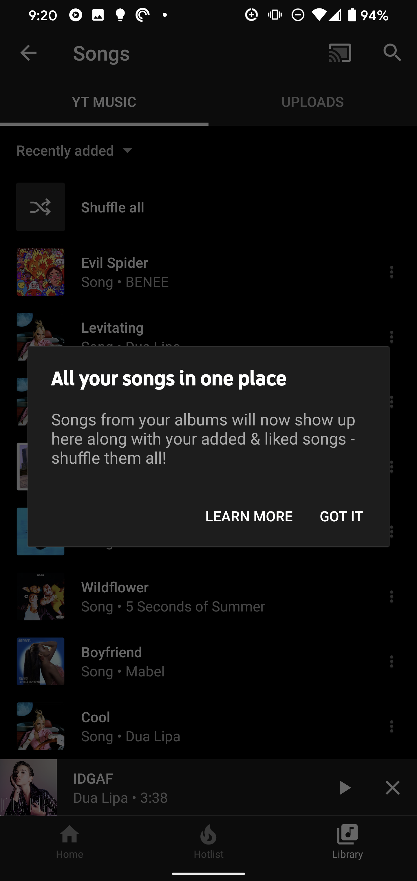 YouTube Music's new Library subscriptions match Play Music - 9to5Google
