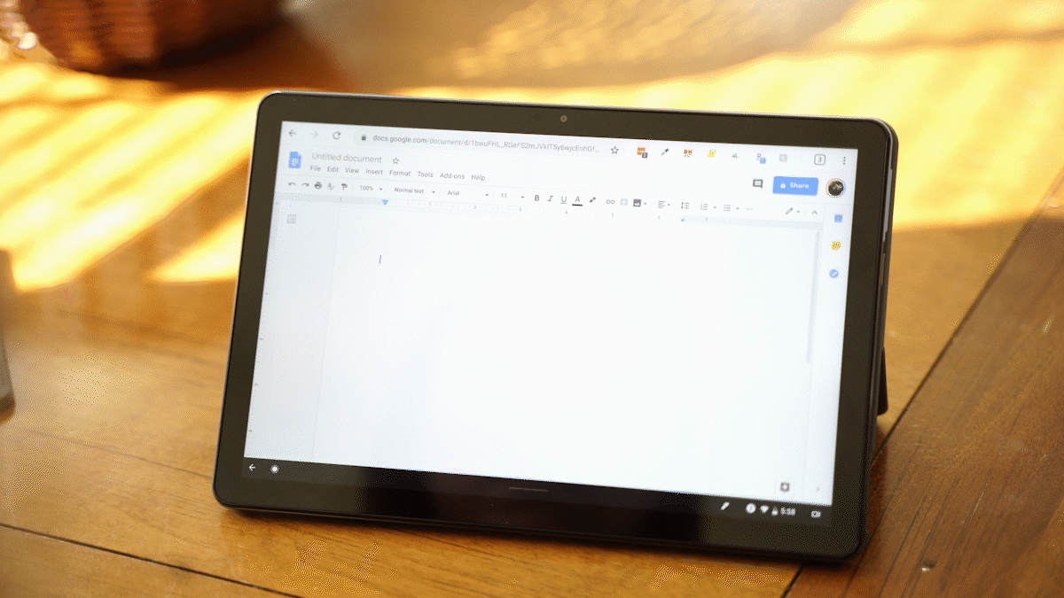 Google migliora il browser in modalità tablet su Chrome OS 1