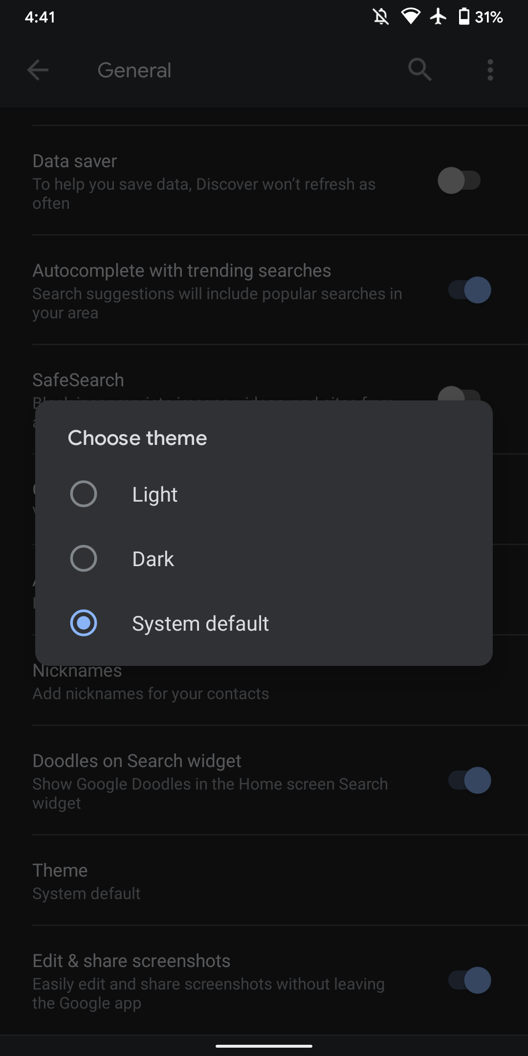 Google Assistant dark theme lost after latest beta update - 9to5Google