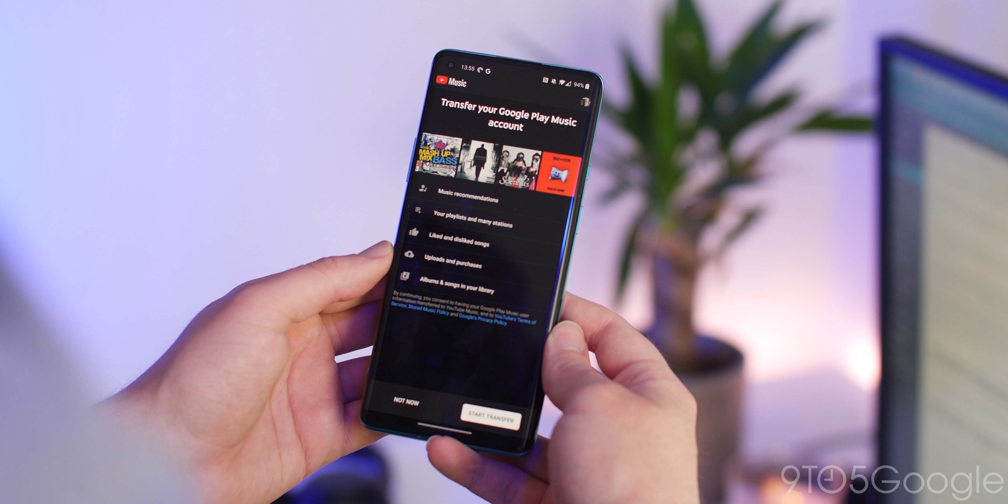 Play to YouTube Music transfers delayed due to high demand