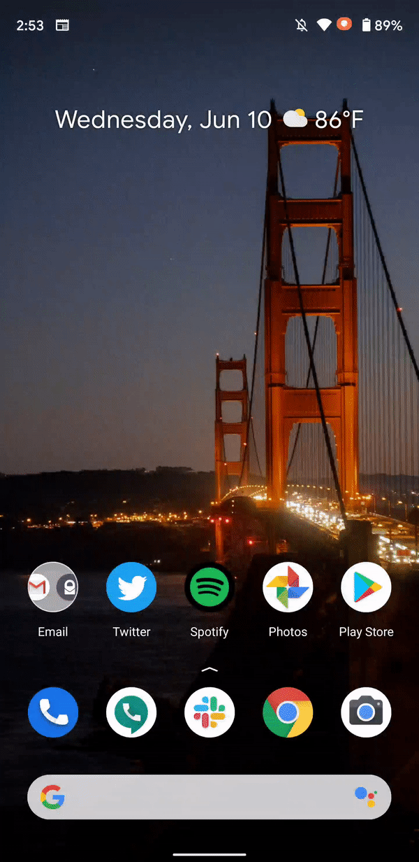 Android 11 Zooms Your Wallpapers In First Beta 9to5google