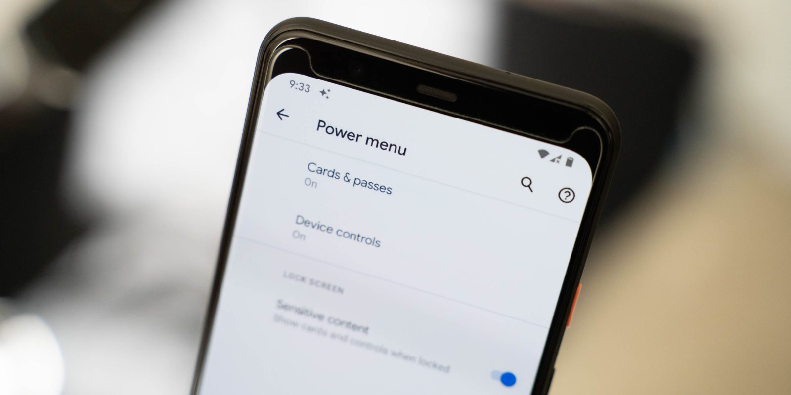 android 11 power menu beta