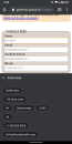Google Chrome for Android autofill portions