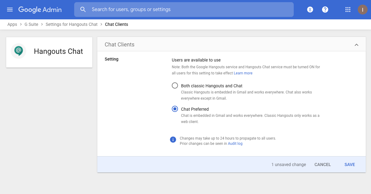 download google hangout chat history