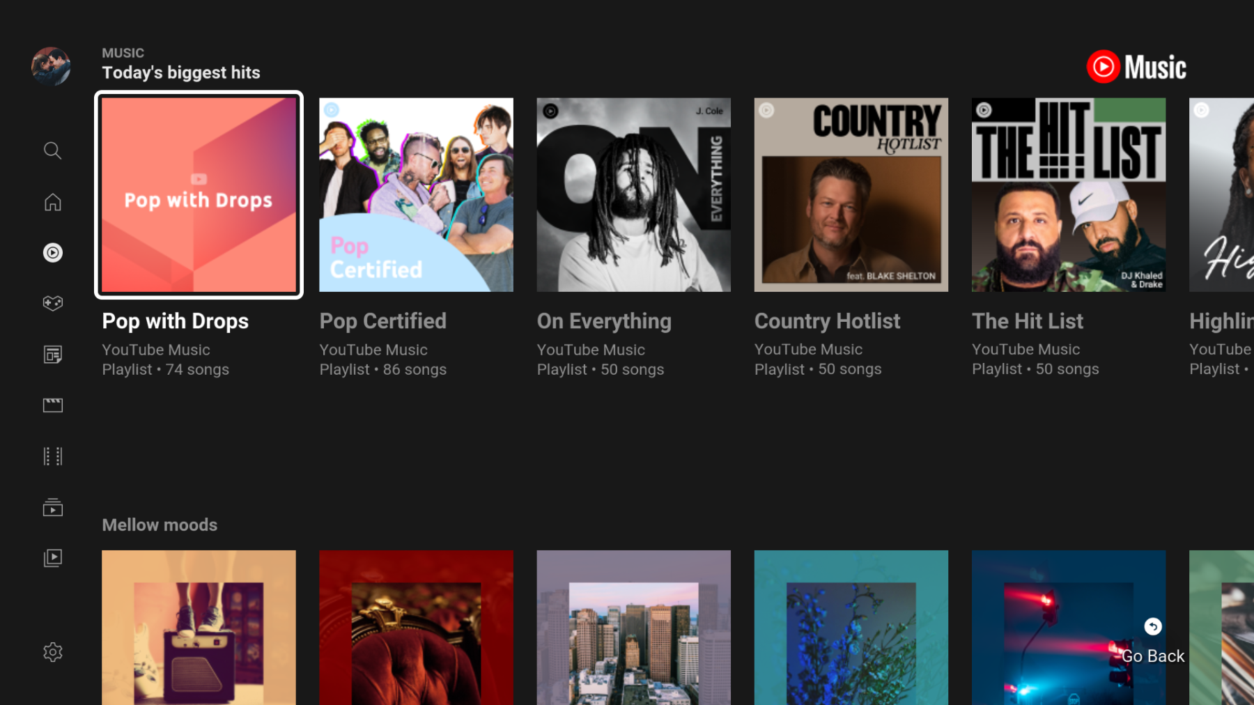 YouTube Music arrives on Android TV, wider HDR support too - 9to5Google