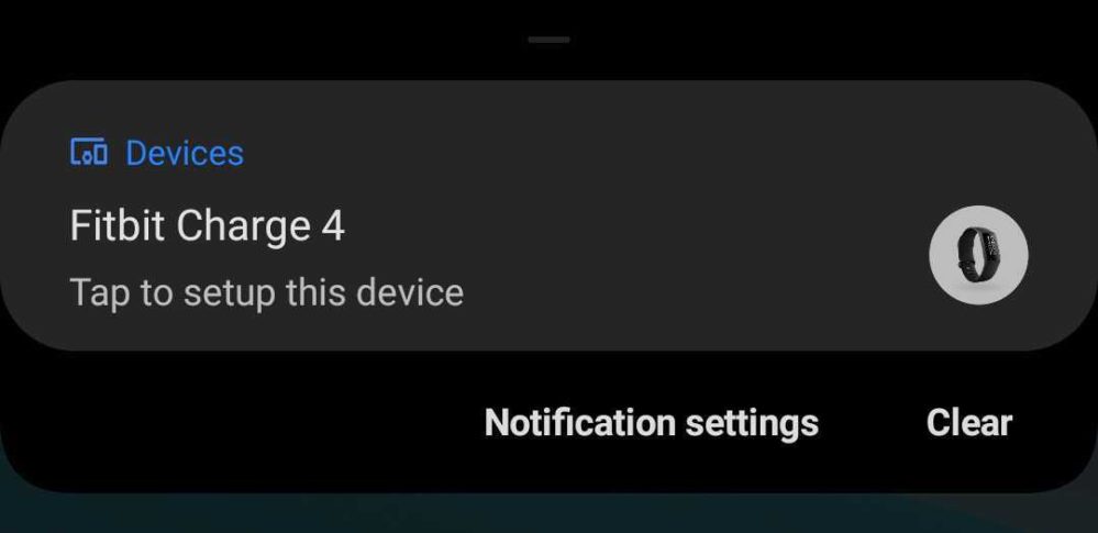 tømrer Anvendelig indenlandske Fitbit now sends setup notifications to nearby Android phones - 9to5Google