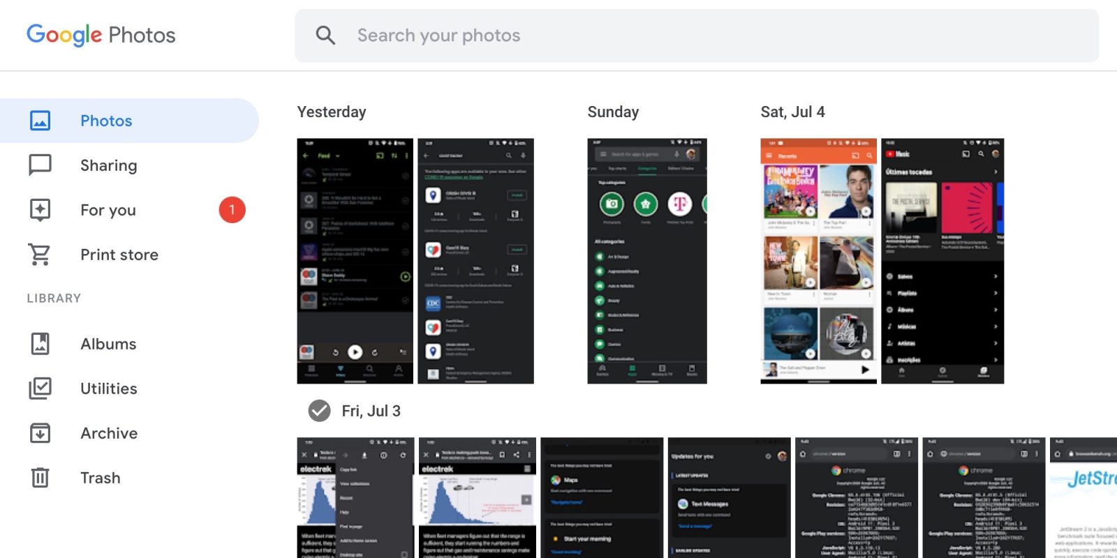 Following mobile, Google Photos gets web redesign - 9to5Google