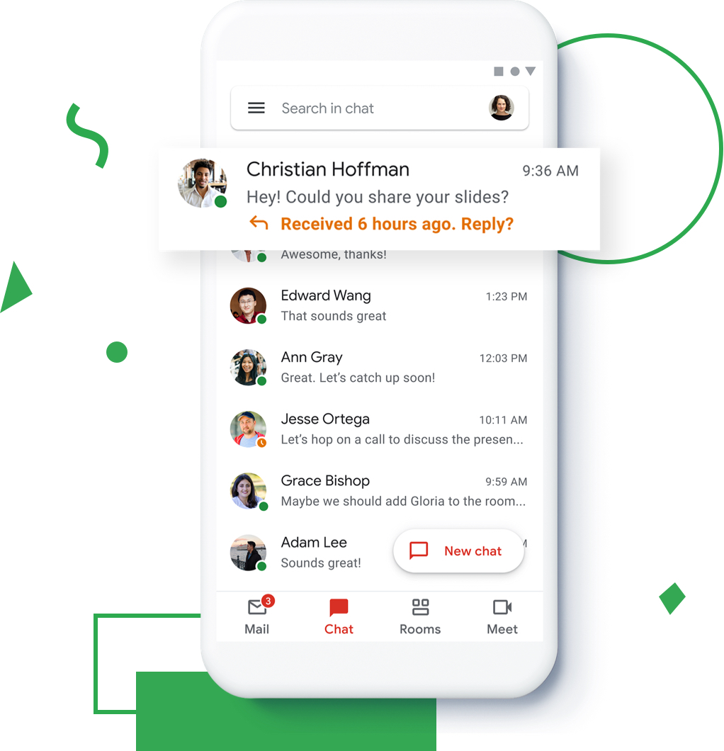 Gmail chat support live