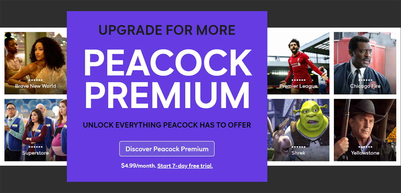 Peacock TV: 3 Months Free Membership - wide 7