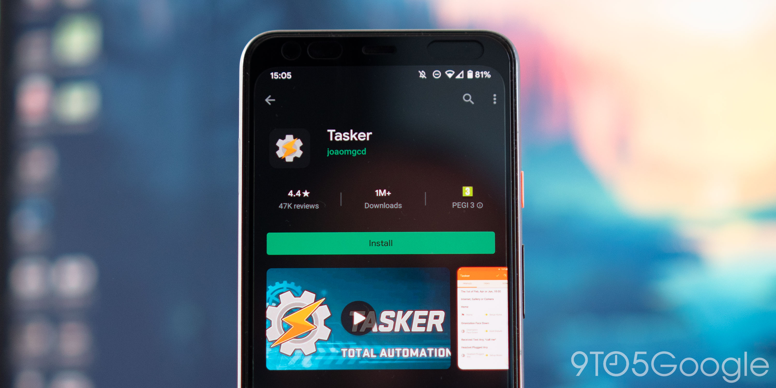 Tasker double-tap gesture support activating events -