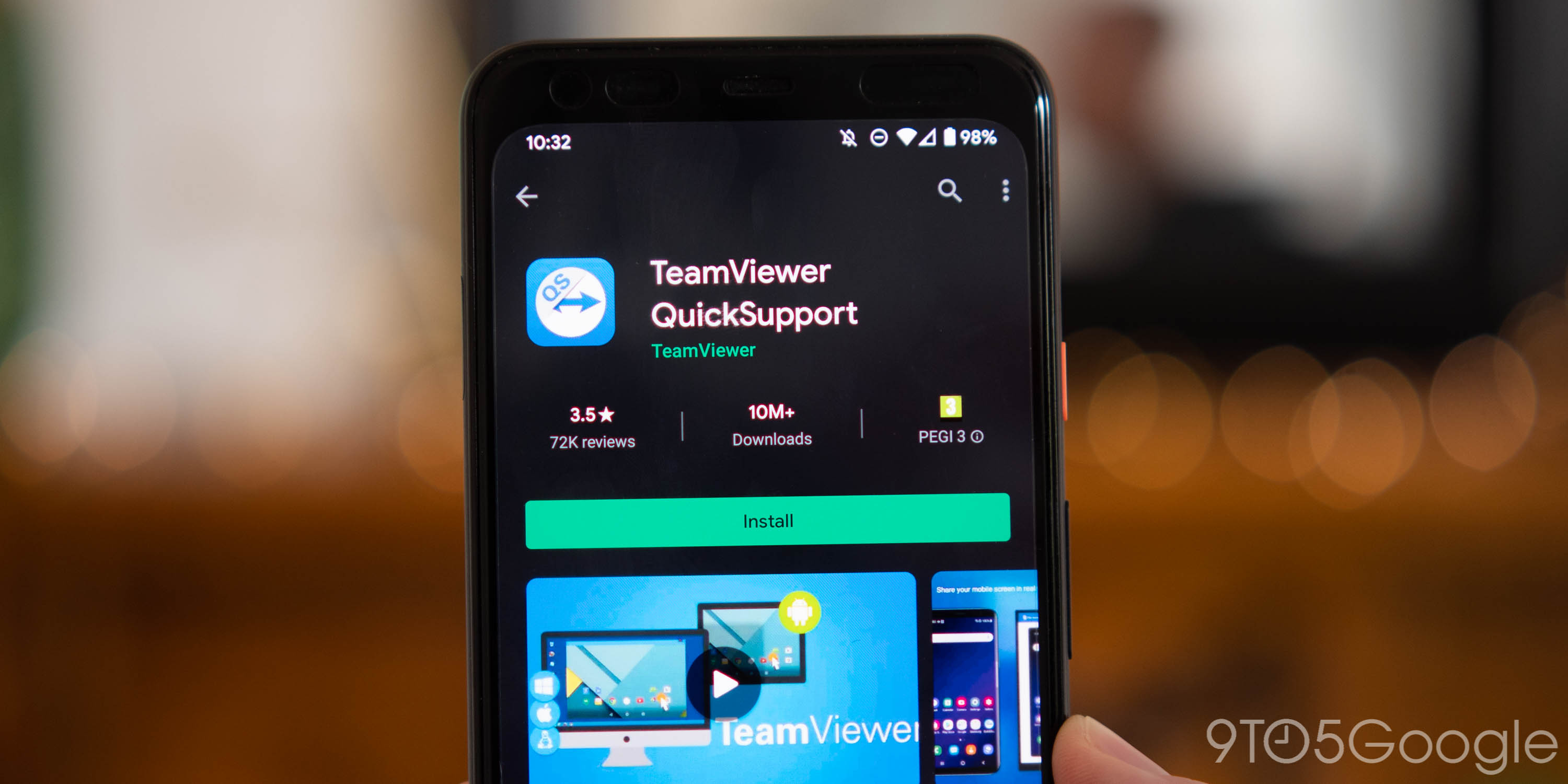 teamviewer quicksupport android remote control