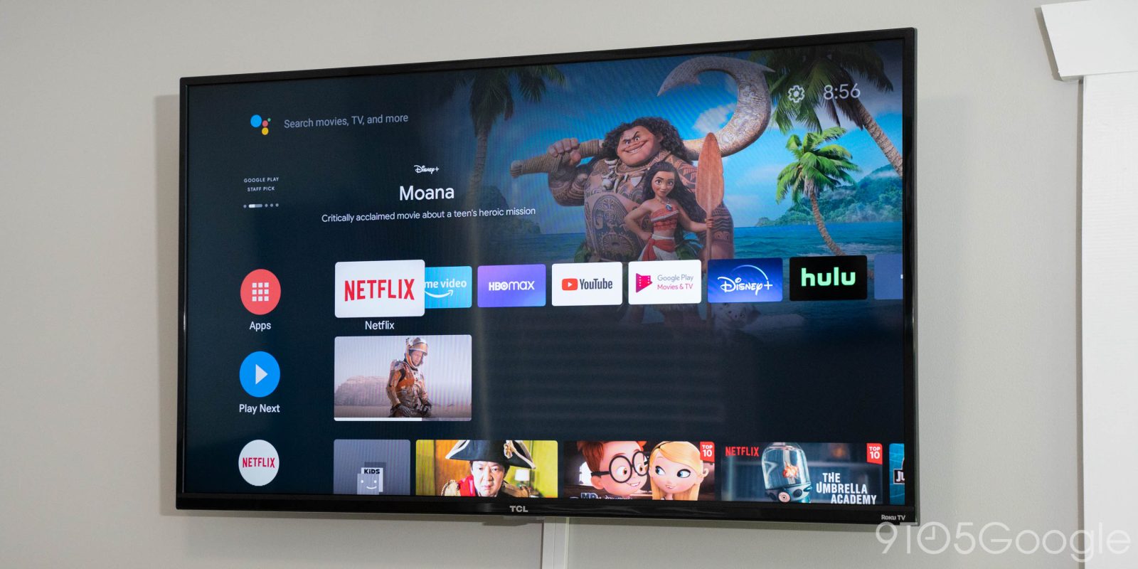 android tv homescreen ads staff picks turn off