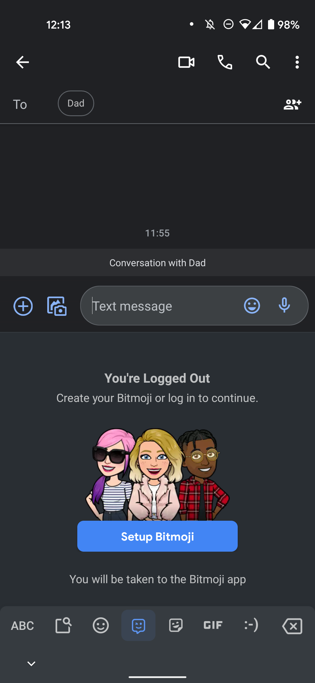 bitmoji gboard