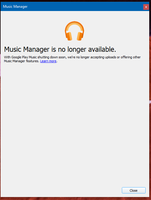 google play music manager download for pc