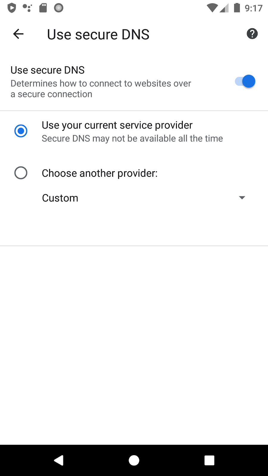 Google rolling out Secure DNS with Chrome 85 for Android - 9to5Google