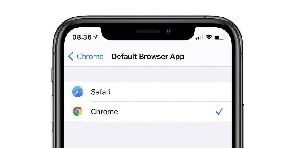 default browser app settings iphone 1