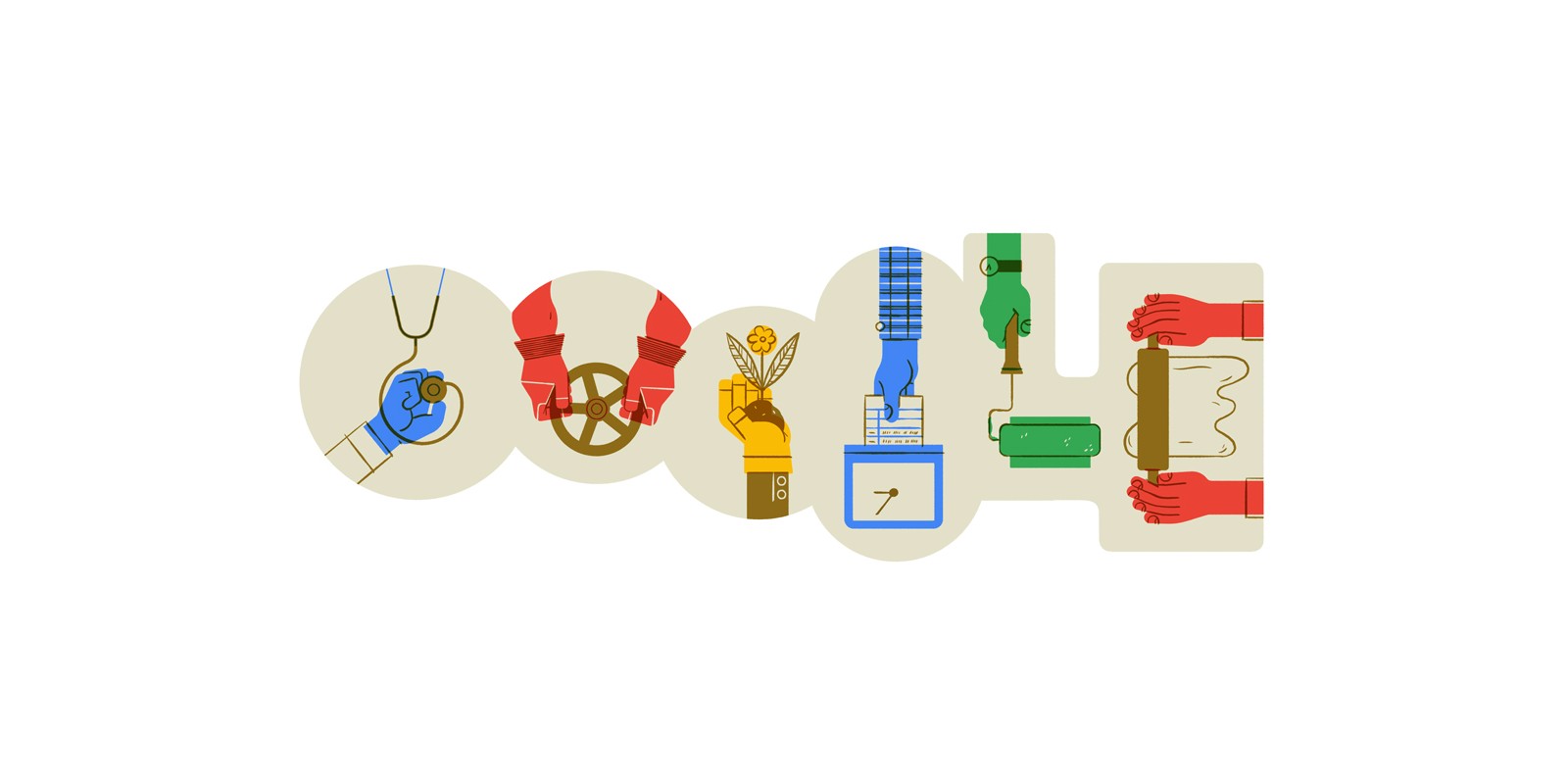Labor Day 2020 Google Doodle