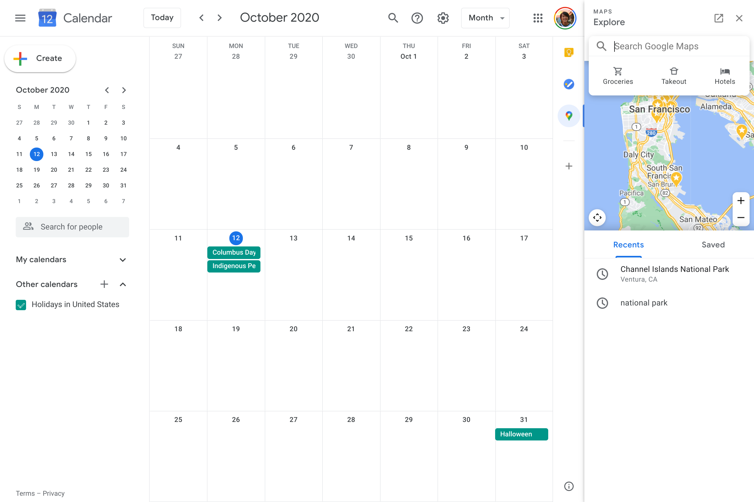 Google Calendar side panel adds Google Maps addon 9to5Google