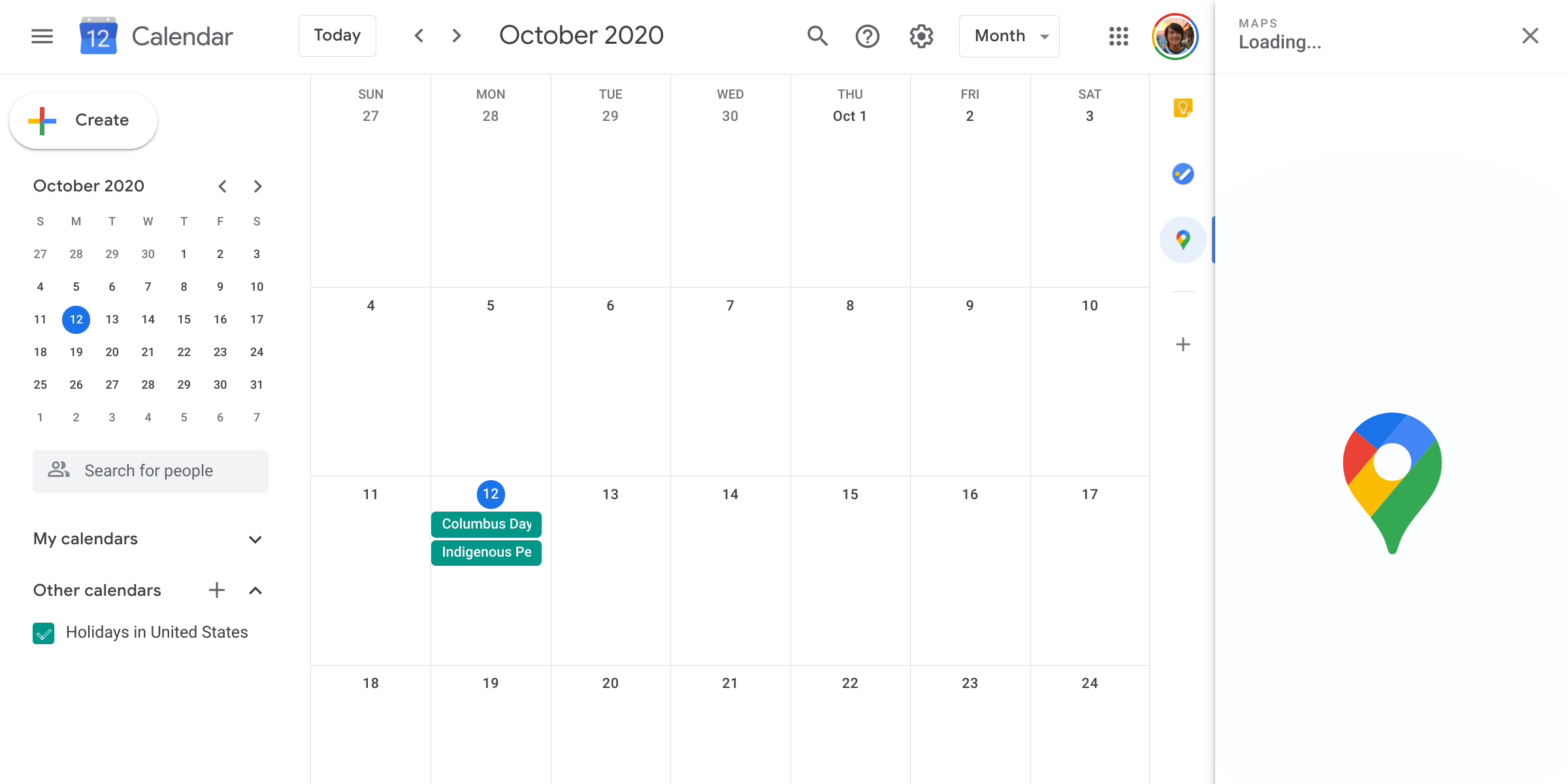 google calendar side panel adds google