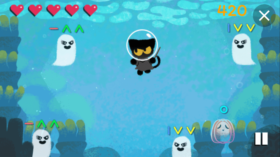 Halloween Google Doodle game is Magic Cat Academy sequel - 9to5Google