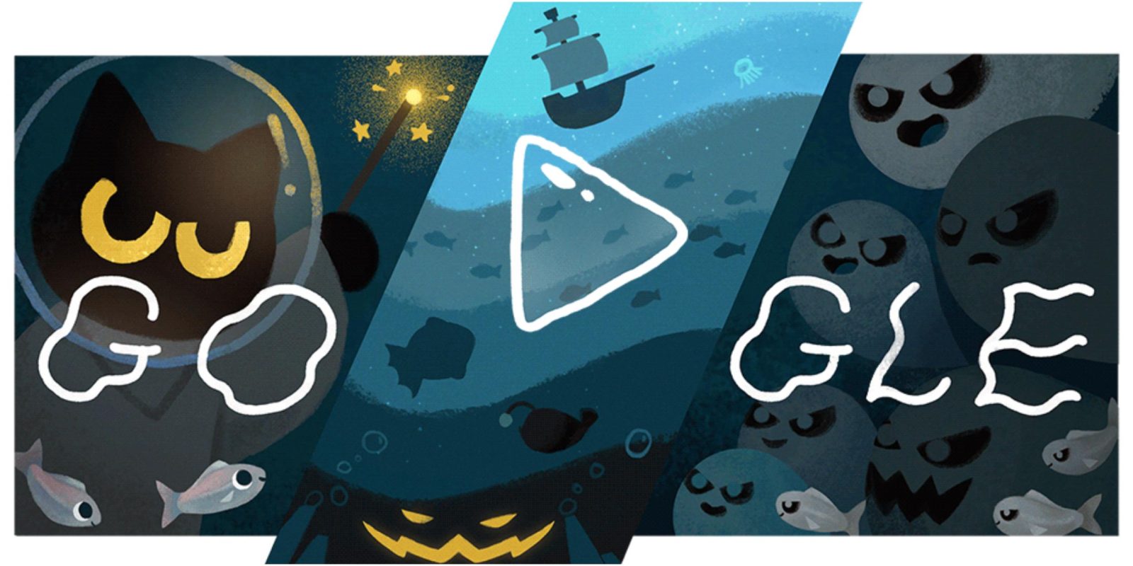 Google Halloween Doodle