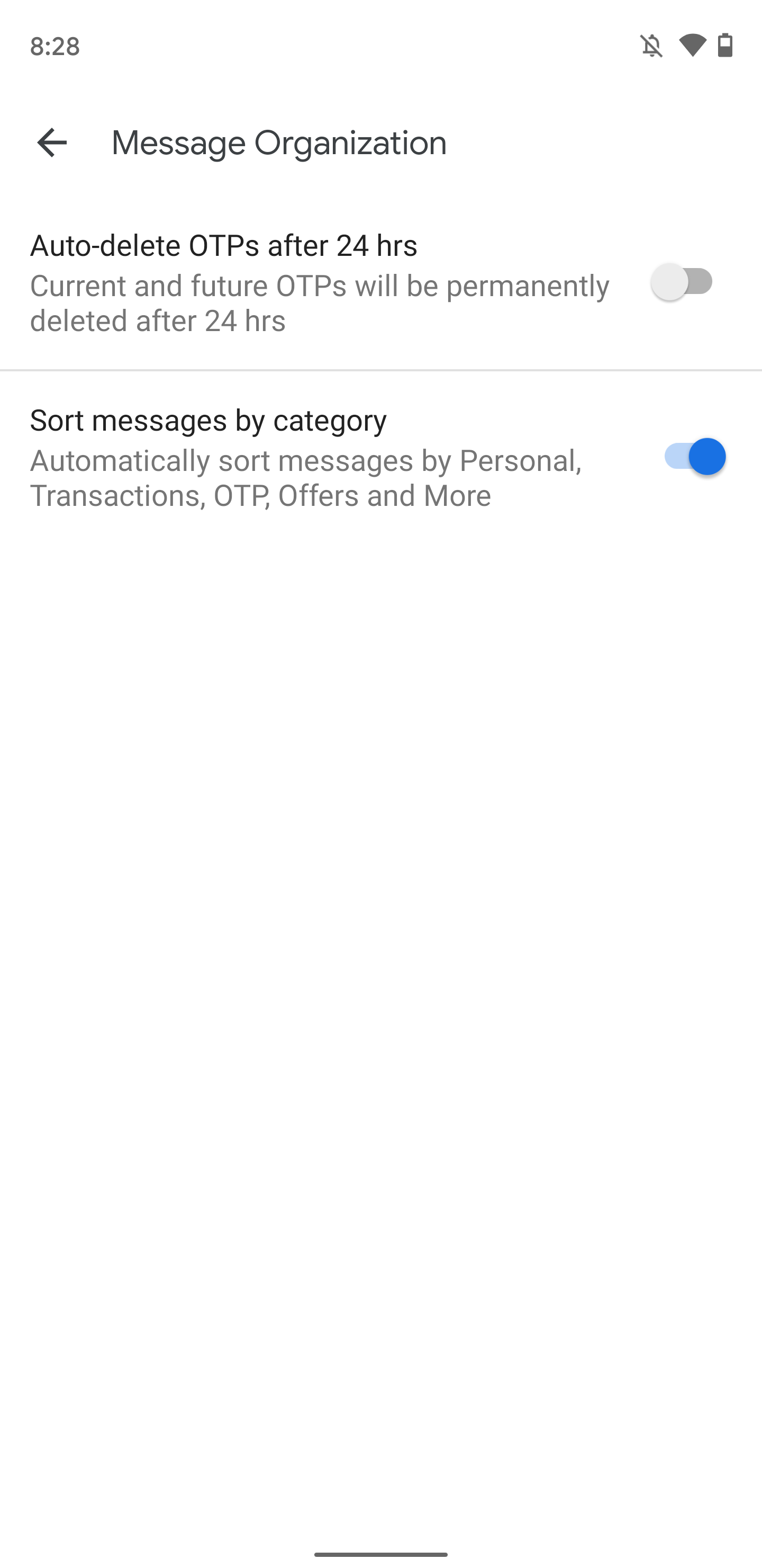 Google Messages may get Gmail-like 'Message Organization' - 9to5Google