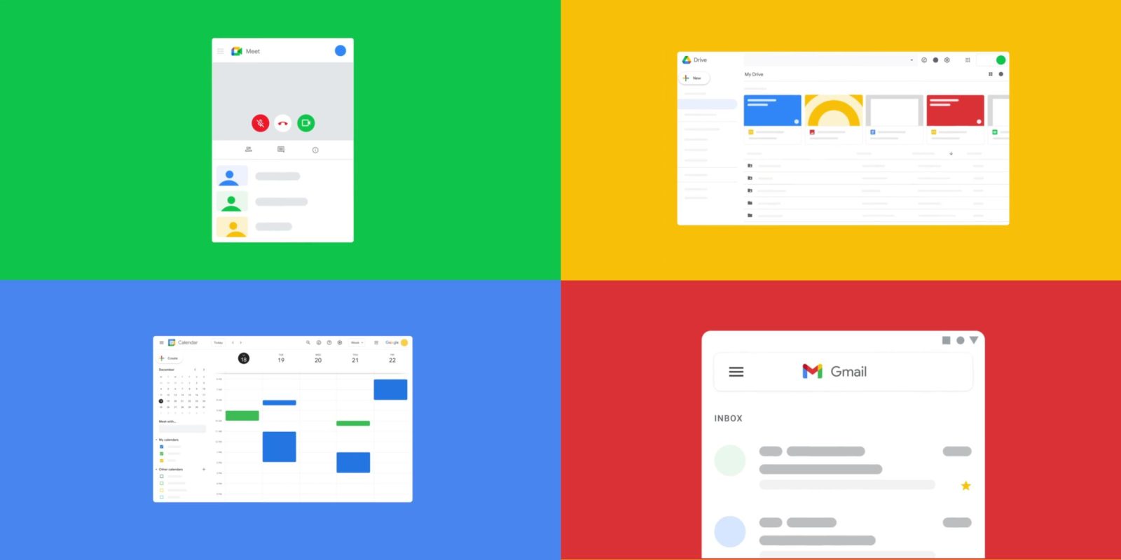 google workspace new icons