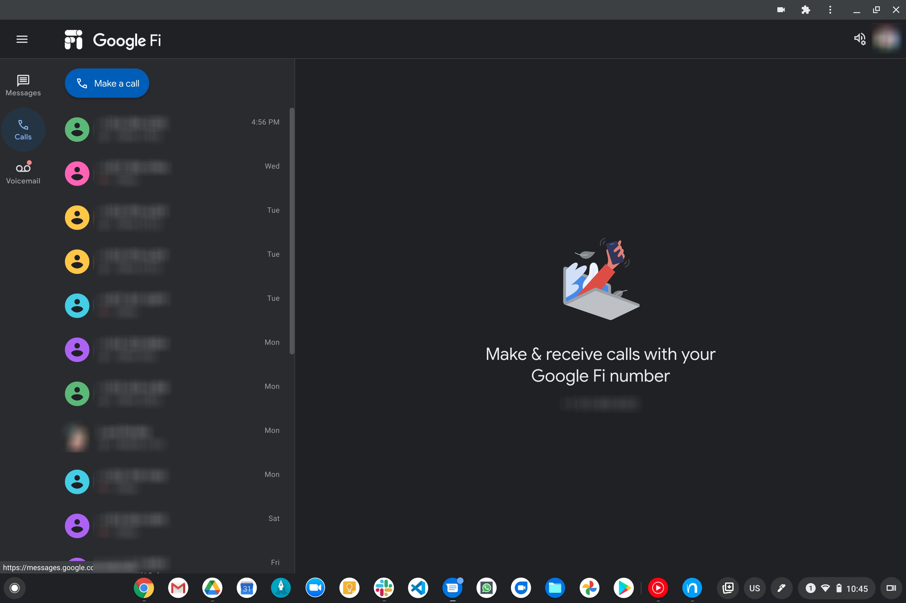 Google Fi users get a new Messages for Web experience - 9to5Google