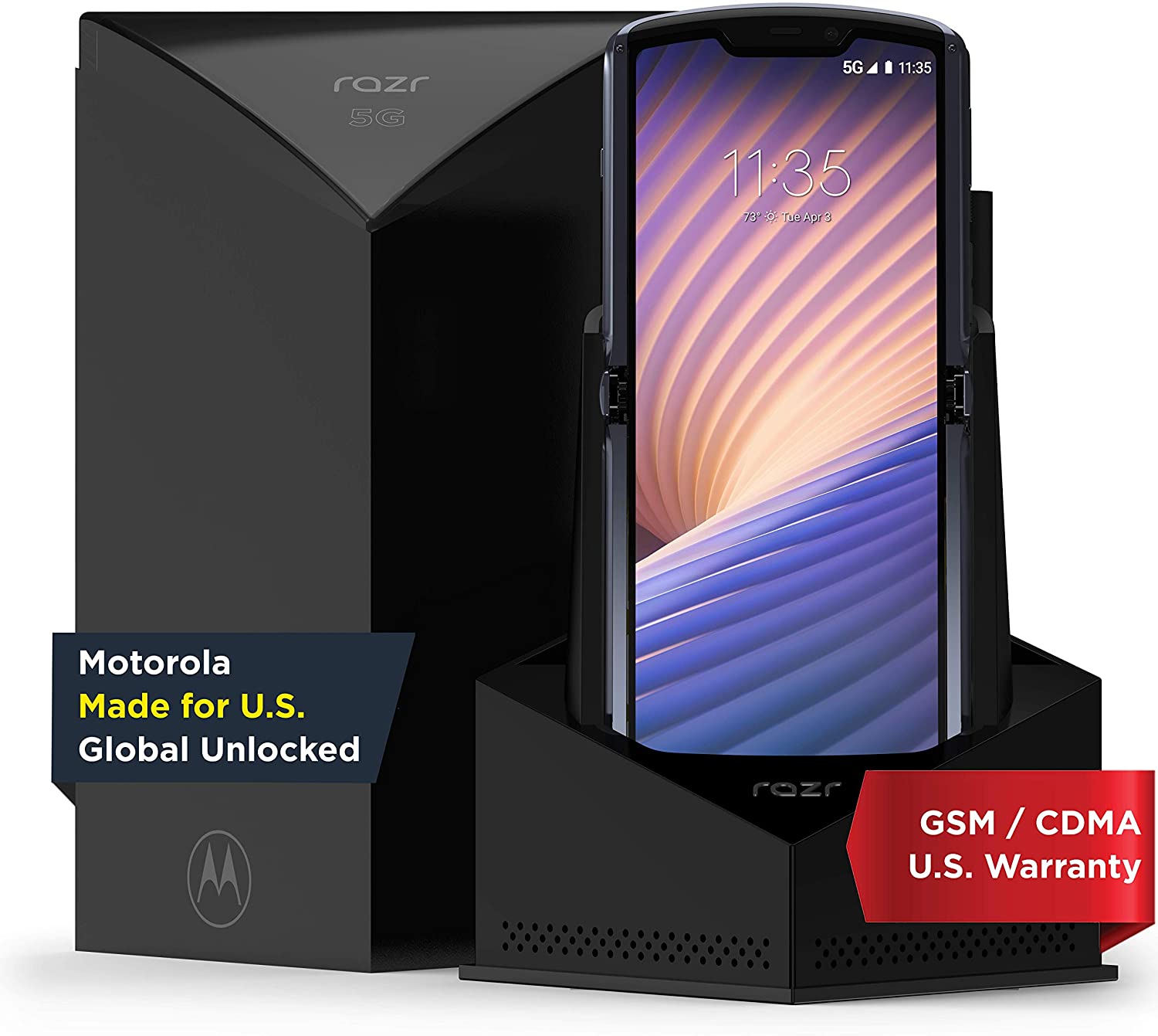 Amazon is opening brand new Motorola Razr 5G boxes to prefold the