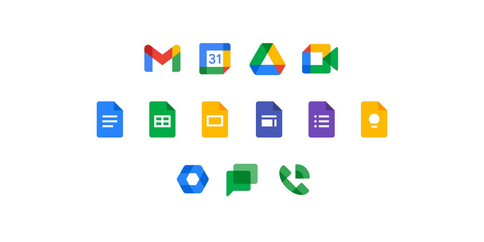 New Google Workspace Icons Rolling Out On Android Web 9to5google